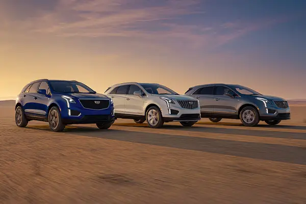 Cadillac xt5-trims
