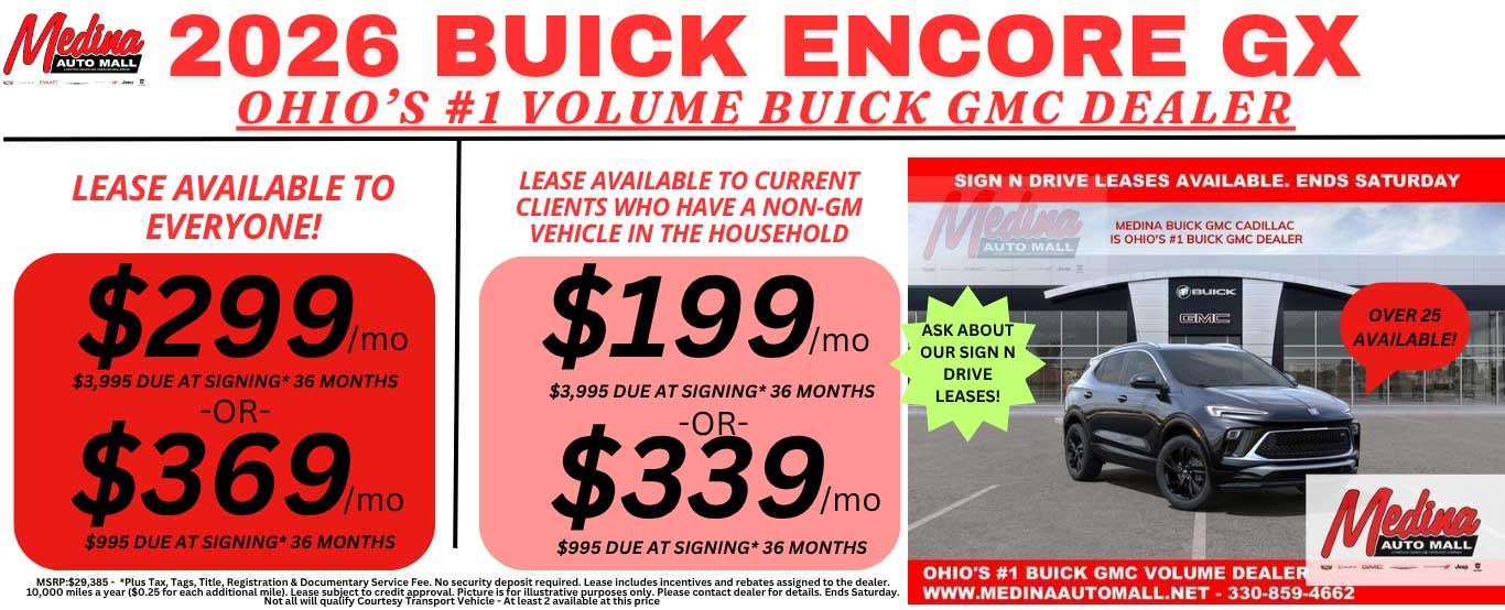 Buick encore lease deal
